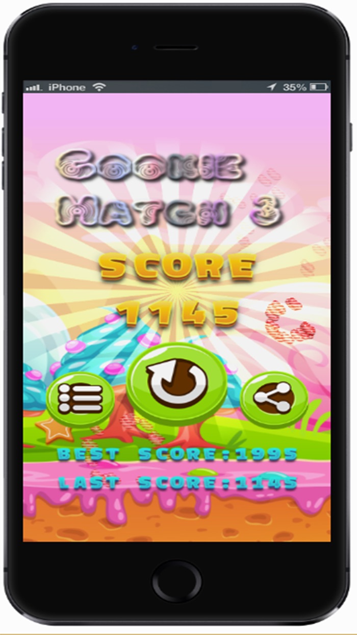 sweet Cookie crush mania Match 3