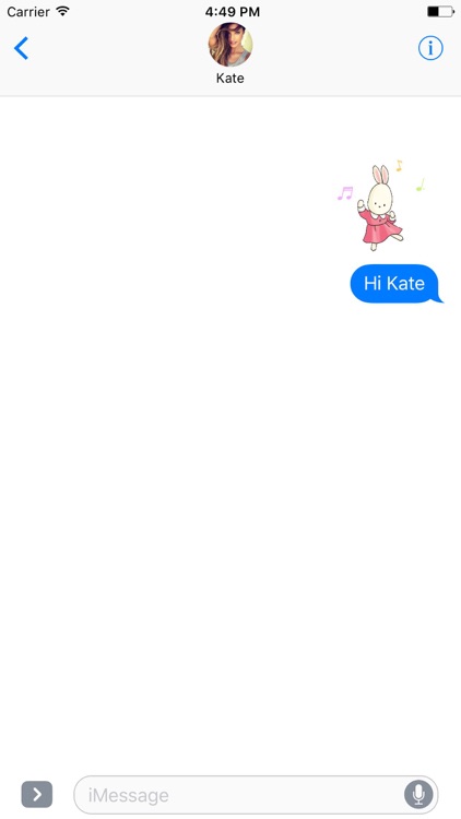 Bear And Rabbit Friends Animated Stickers