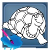 Tap Turtles Color Game For Kid