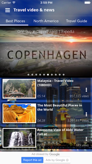 Discover Beautiful World Places via Video and News(圖1)-速報App