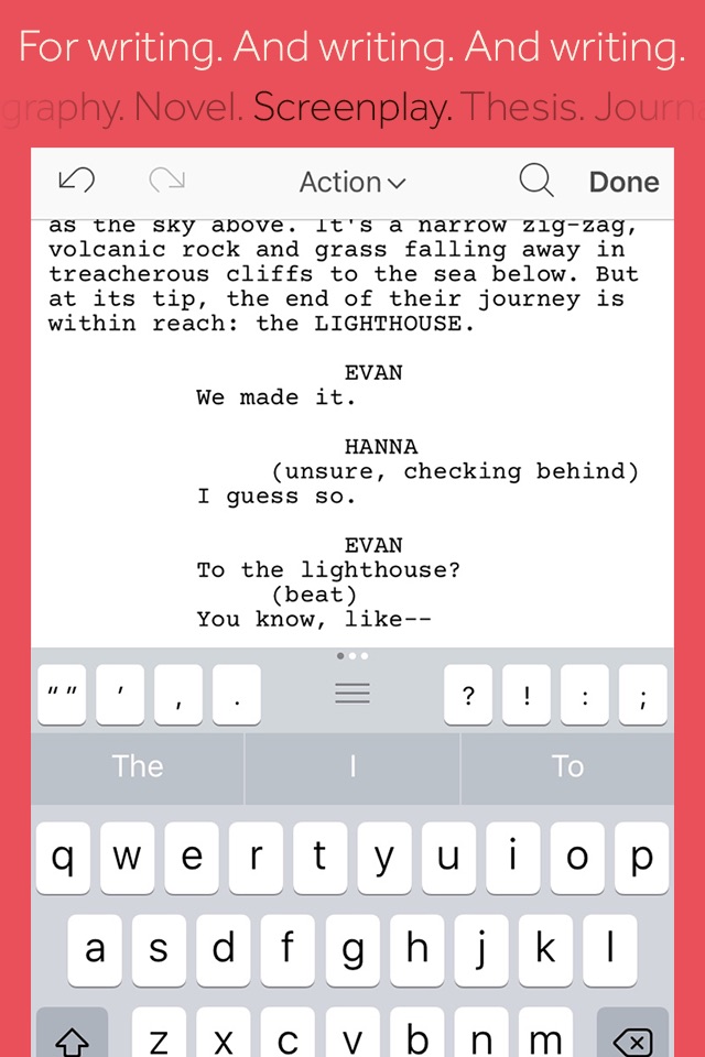 Scrivener screenshot 4