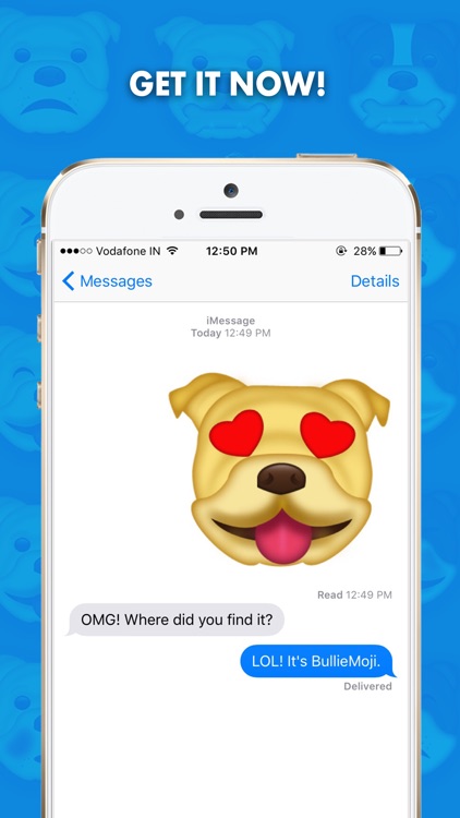 BullieMoji - Bulldog Emoji & Stickers screenshot-4