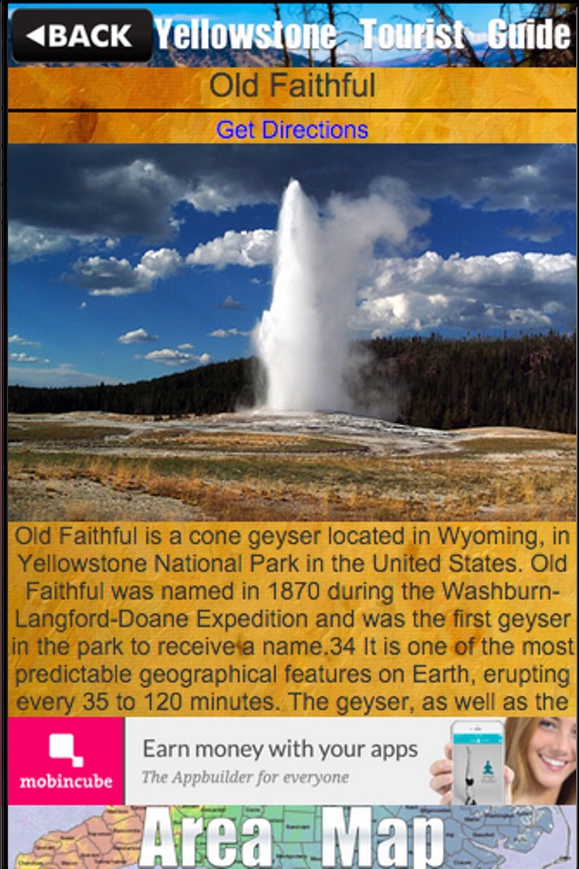 Yellowstone Tourist Guide screenshot 2
