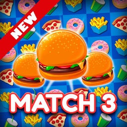 Super Burger Match 3 Deluxe HD