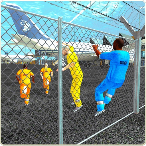 Airport Prisoner Escape Sim 3D Icon