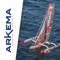 Arkema Sailing is a free application allowing to visualize in augmented reality the Trimaran Arkema Lalou Multi