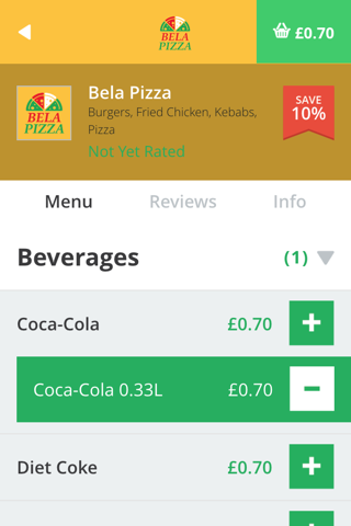 Bela Pizza screenshot 4