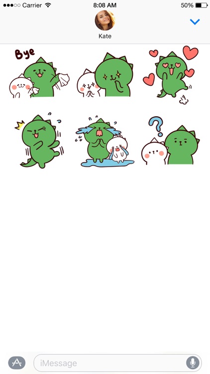 Dino Love stickers screenshot-4