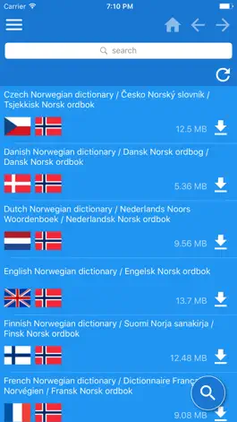 Game screenshot Норвежско-Мультиязычный словарь mod apk