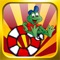 Loony Frogs is a highly addictive game where you control a life saver to bounce the crazy frogs to safety as they jump of the cliff