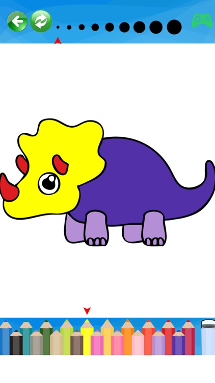 Dinosaurs Coloring Books screenshot-3