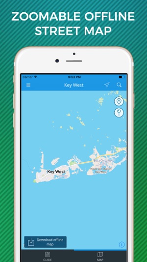 Key West Travel Guide with Offline Street Map(圖3)-速報App