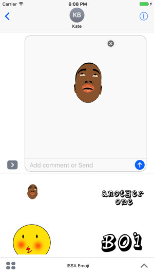 ISSA Emojis - Amadou; Faran; Yamen, Patt