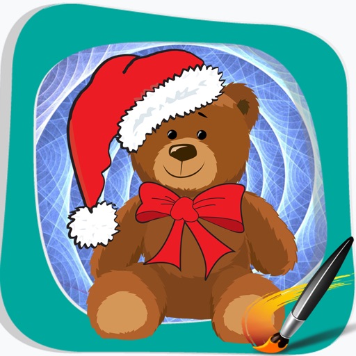 Coloring Teddy Kids Bear Version Icon