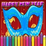 Happy New Year Coloring for kids Holiday Games