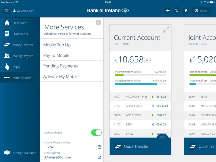 Bank of Ireland Tablet Banking screenshot-4