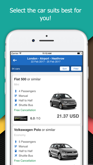 Rental Cars Search: Find The Economic Rent a Car screenshot 2