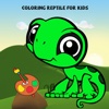 Coloring reptile for kids