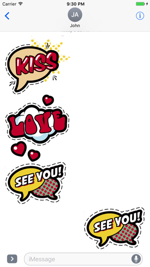 Comic Stickers Pro - Stickers for iMessage(圖4)-速報App