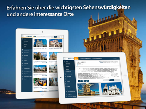 Lisbon Travel Guide and offline map screenshot 2