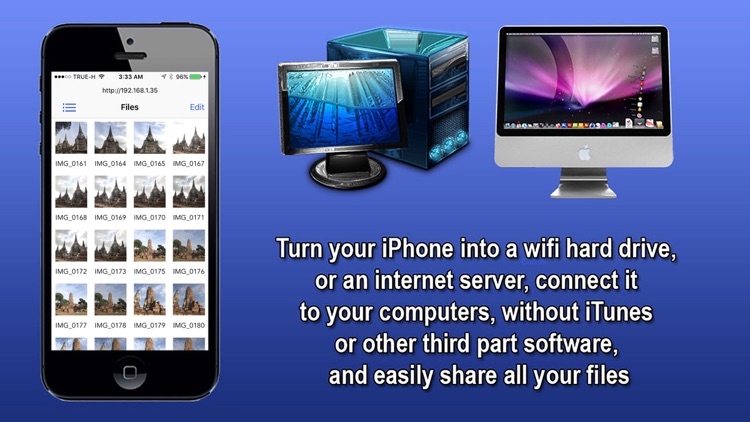 Free Disk - External hard disk to share files