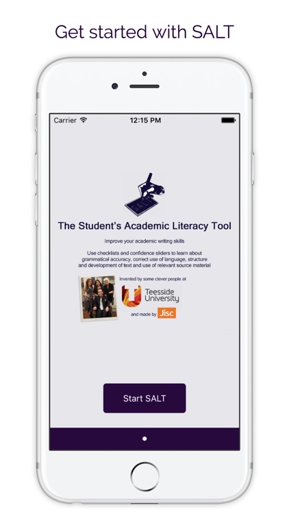 SALT - Student Academic Literacy Tool