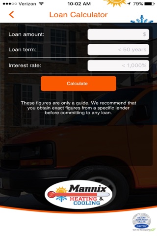 Mannix Heating & Cooling screenshot 4
