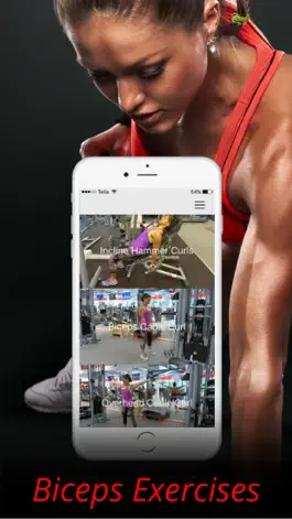 Game screenshot Biceps Exercises and Arm Workouts Training Routine mod apk