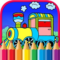 Activities of Trains Coloring Pages - Subway Train Games For Kid