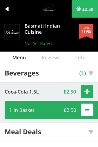 Basmati Indian Cuisine screenshot 4