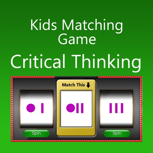 Kids Matching Game - Critical Thinking