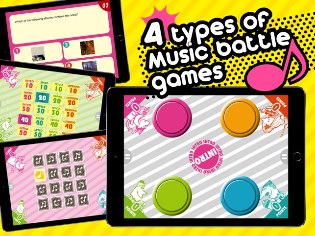 Music Quiz Party for iPad(圖1)-速報App