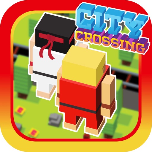 City Cross the Street for Street Fighter Version iOS App