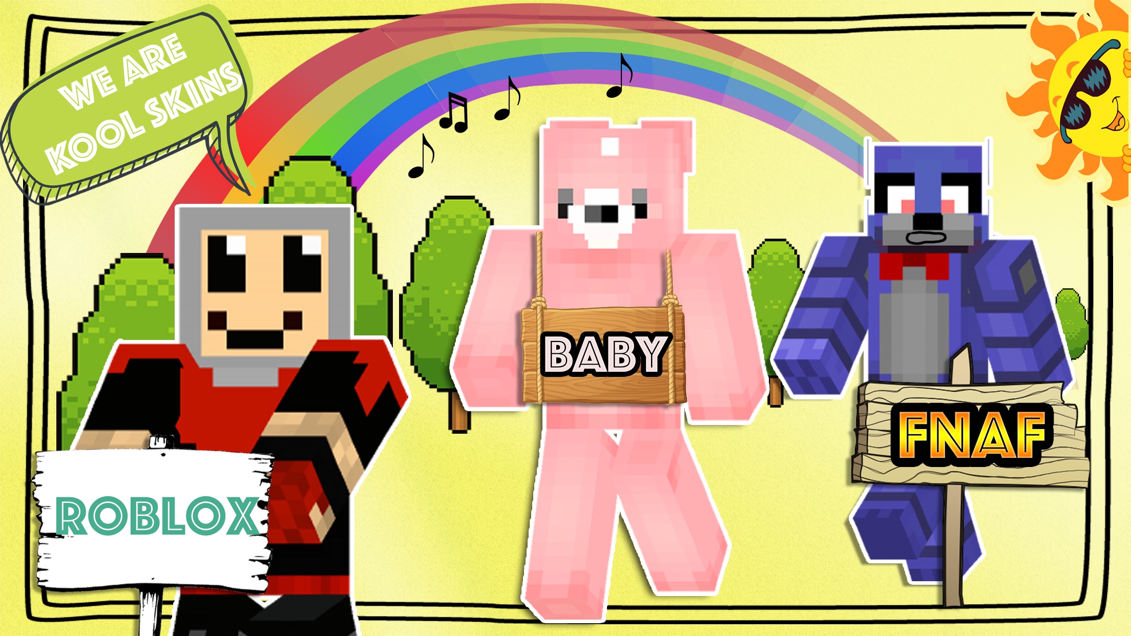 Fnaf Roblox And Baby Skins For Minecraft Pe App Store Review Aso Revenue Downloads Appfollow - roblox freddy skin