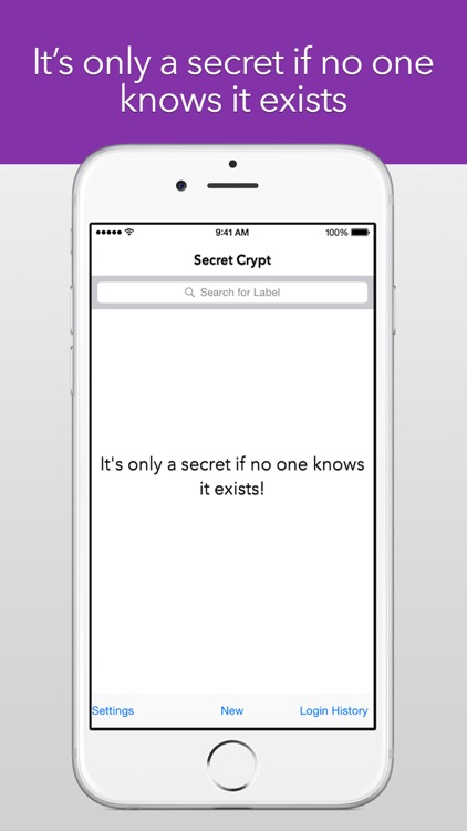 Secret Crypt -hide private & confidential with log