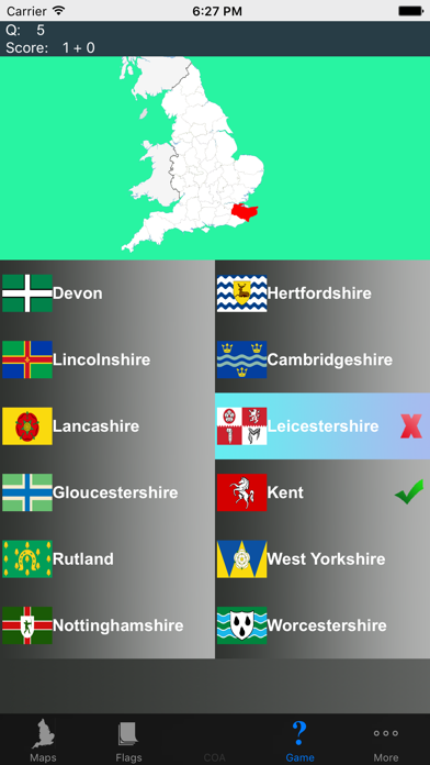 How to cancel & delete English Counties, Flags and Maps from iphone & ipad 3