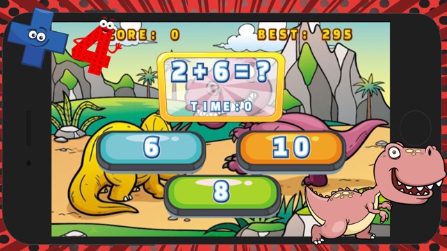 Dinosaur Math Games:Educational For Kid 1st Grade(圖2)-速報App