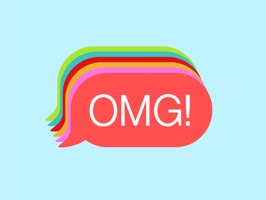 Chats are more fun than ever with these Colorful Text Bubbles stickers
