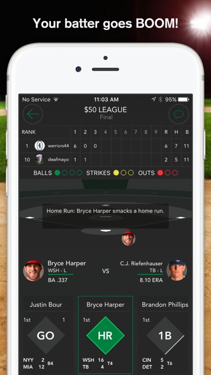 InGame Fantasy Baseball