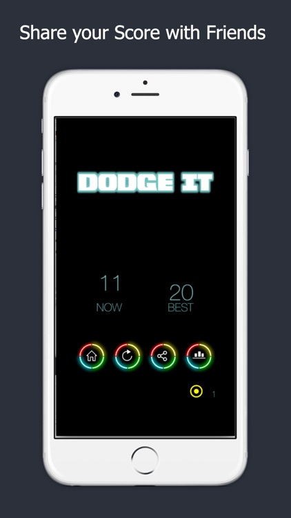 Dodge it - Fun endless game - Glow screenshot-3