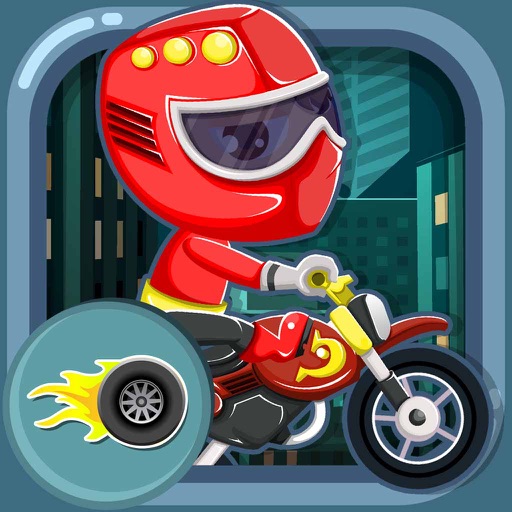 Ninja Biker Samurai Daredevil– Kids Stunt Game iOS App