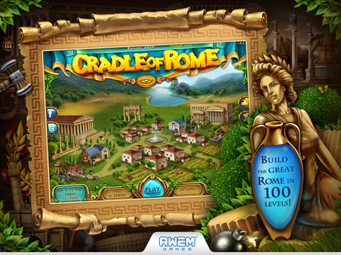 Cradle of Rome (HD) на iPad