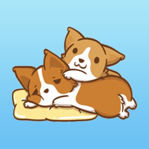 Husky Dog - Cute animated Stickers for iMessage icon