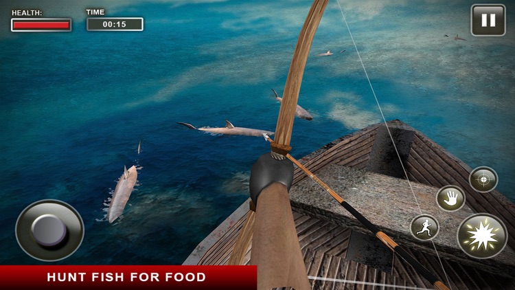 Lost Island Raft Survival 3D Simulator: Wild Life screenshot-4