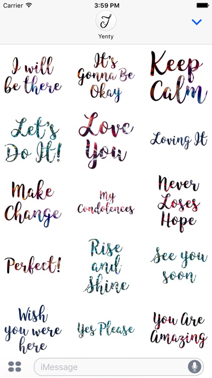Awesome Greetings Stickers Pack screenshot-4