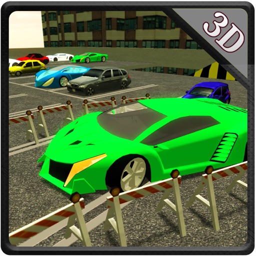 Sports Car Multi Storey Parking & Driving Sim iOS App
