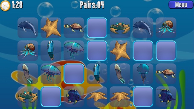 Aquarium Pairs - Play match sweet fish jam game!(圖1)-速報App