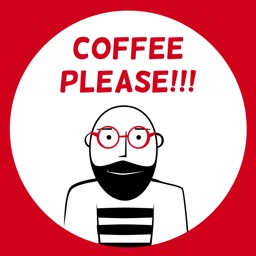 Coffee Please - Hipster & Indie cafe stickers