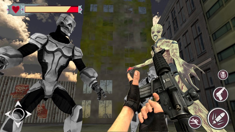 Cyber Alien Invasion - Mobile Shooter screenshot-3