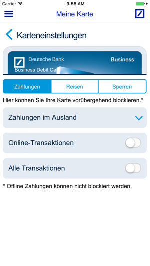 Deusche Bank Online Banking